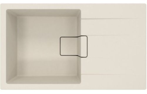 Кухонная мойка Florentina Ривьера 860 20.485.D0860.202 85х50 цвет бежевый поверхность матовая