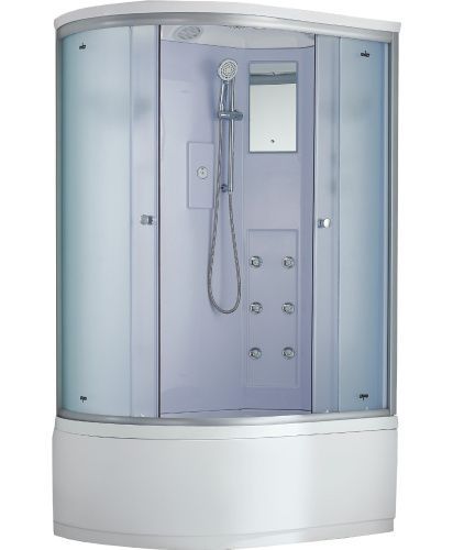 Душевая кабина Timo Standart T-5520R Г/М-T-CT55 120х85 асимметричная с крышей ориентация правая