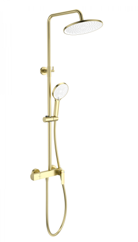 Душевая стойка Wonzon & Woghand WW-B3517-BG настенная цвет золото