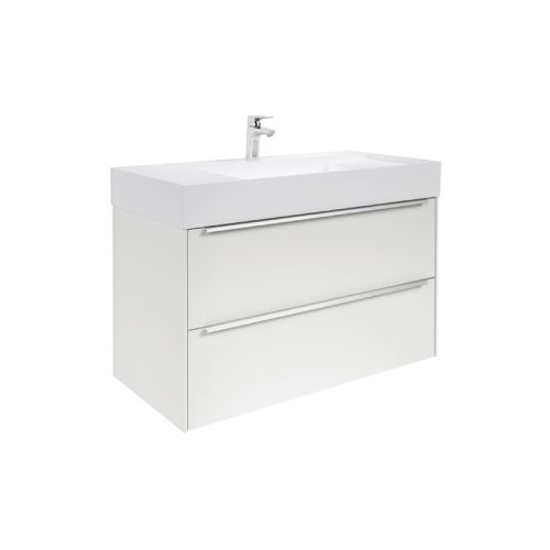 Тумба с раковиной Roca 7.8510.7.780.6 100х50 подвесная цвет белый