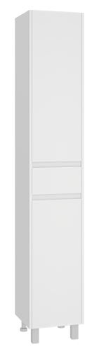 Шкаф-пенал Misty Алиса Э-Али0501-01П 40х190 напольный цвет белый