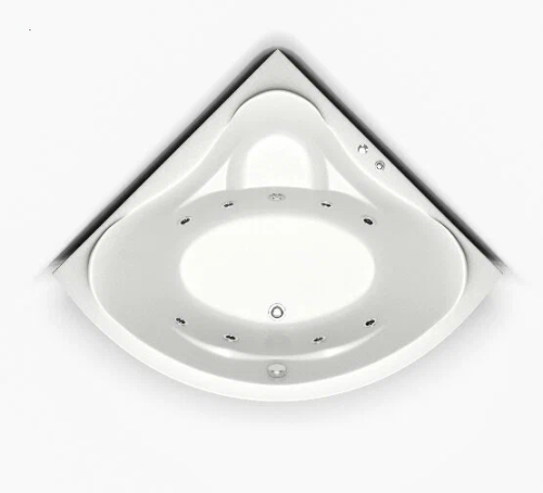 Ванна акриловая Bas Модена ВГ00157 150х150 угловая четверть круга с ножками