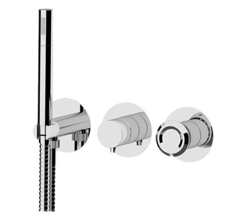 Смеситель для душа Remer Element ET97D2P встраиваемый в стену хром