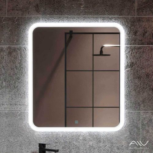 Зеркало с подсветкой Alavann Anna ALV0018001 70х80 подвесное