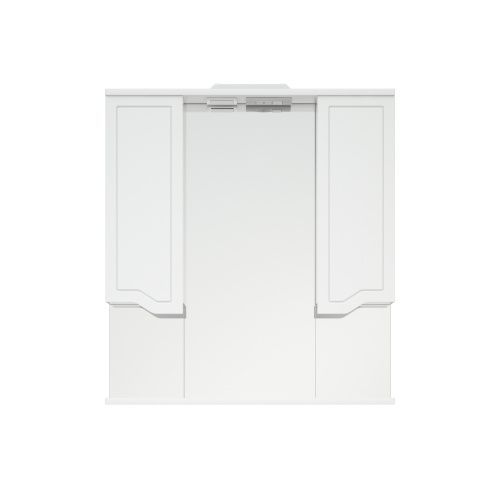 Зеркало-шкаф Corozo Мирра SD-00001516 80х80 подвесной цвет белый