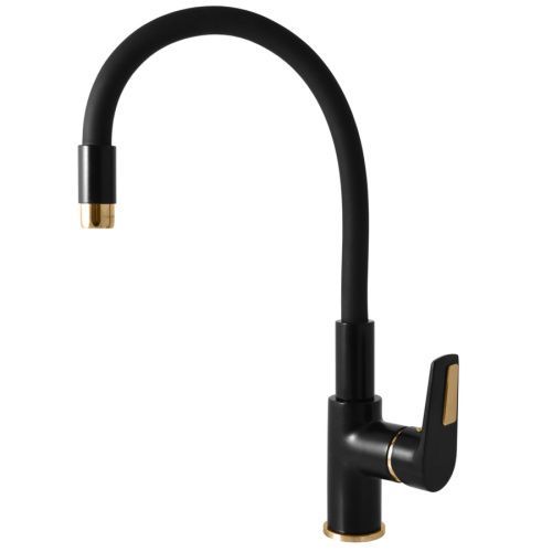 Смеситель для кухни RavSlezak Colorado CO319.5/10CMATZ на мойку черный/золото