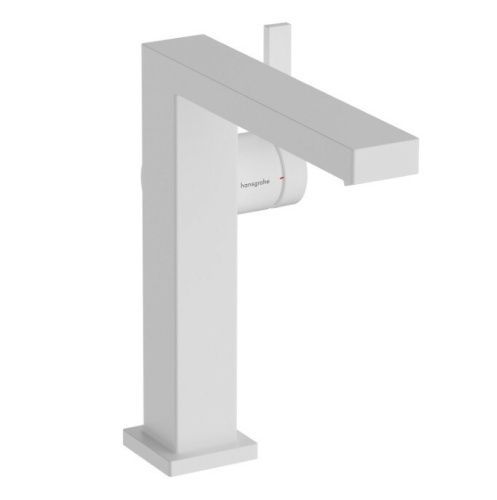Смеситель Hansgrohe Tecturis E 73040700 на раковину белый