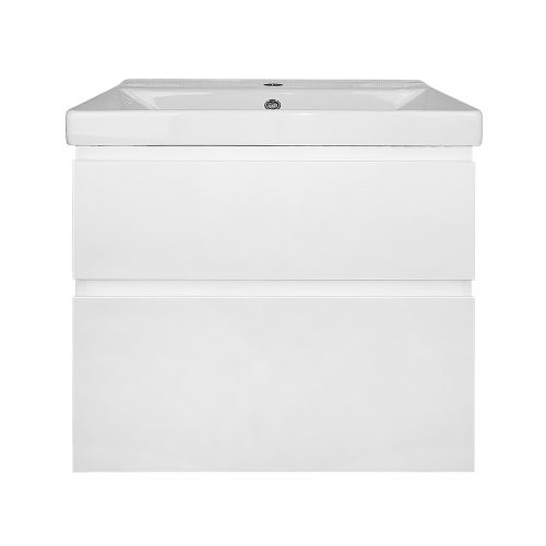 Тумба с раковиной Azario Мила CS00091362 60х50 подвесная цвет белый