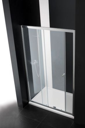 Душевая дверь Cezares ANIMA ANIMA-W-BF-1-130-P-Cr 130х195 стекло рифленое профиль хром