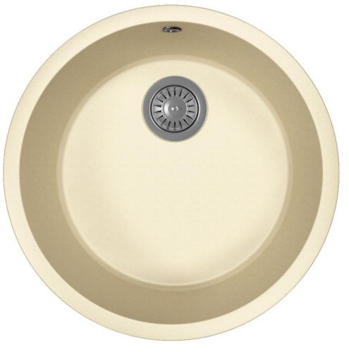 Кухонная мойка Florentina Вега Зеро 22.425.D0440.202 50х50 цвет бежевый поверхность матовая