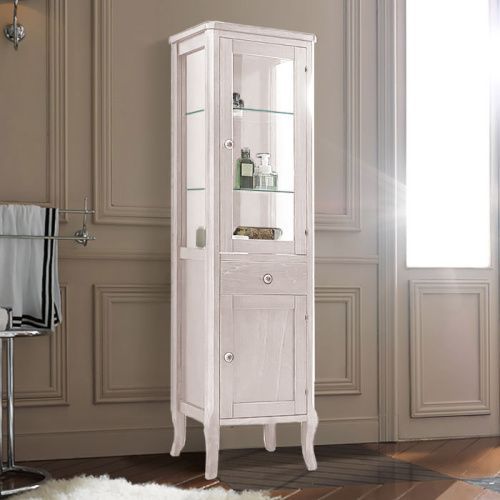 Шкаф-пенал Kerasan Retro 731530-dx 50х160 цвет белый