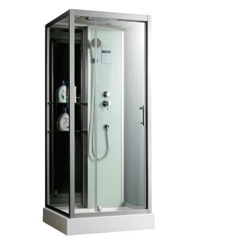 Душевая кабина Frank 2015338 100х85 с крышей ориентация универсальная