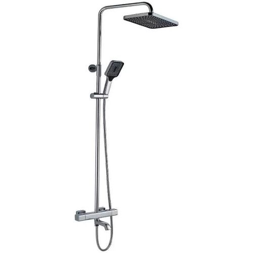 Душевая стойка ALMAes GaLaxy SDI-1803 настенная цвет хром с термостатом