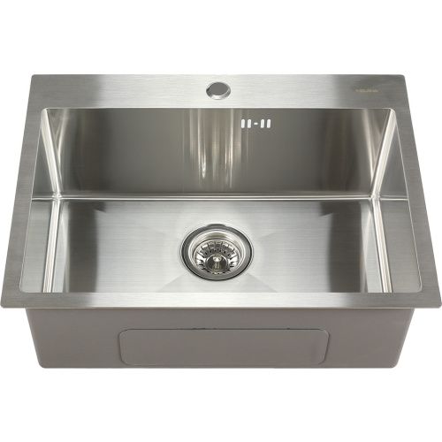 Кухонная мойка Melana ProfLine D6045H сатин 60х45 цвет серый поверхность матовая