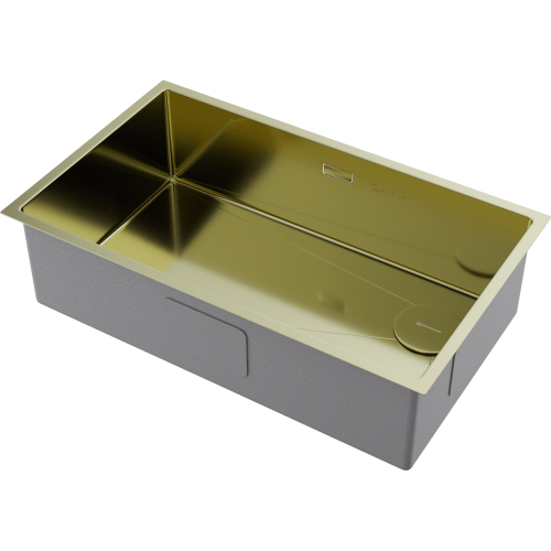 Кухонная мойка Omoikiri Taki 74-U/IF Side 4993171 75х45 цвет золото