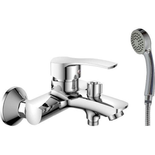 Смеситель для ванны и душа Haiba HB70 HB6070 настенный хром