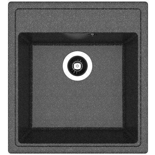 Кухонная мойка Dr.Gans Ника 470 25.070.B0470.407 50х45 цвет черный поверхность матовая