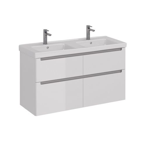 Тумба под раковину LeMark Buno LM04B125T 120х40 напольная цвет белый