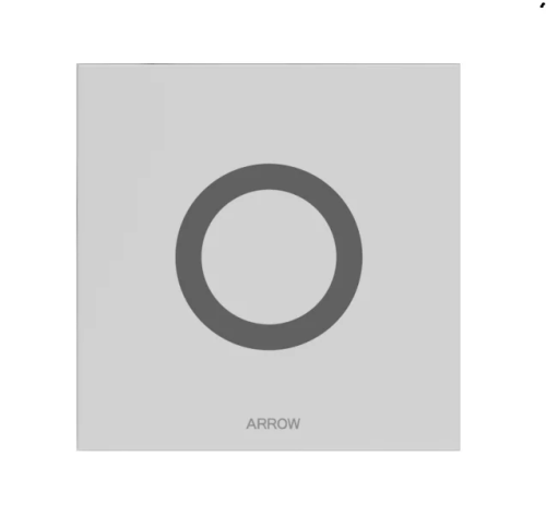 Клавиша смыва для писсуара инфракрасная Arrow AG7109AB цвет хром