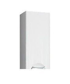 Шкаф Aquaton Сильва 1A215703SIW7R 30х80 подвесной цвет белый/серый