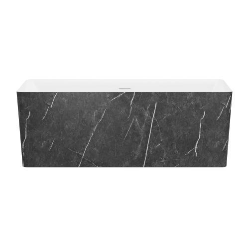 Ванна акриловая Wellsee Pure BY Wellsee 230704000 170х75 отдельностоящая прямоугольная с ножками