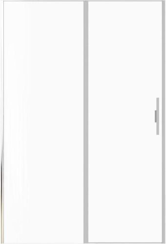 Душевая дверь Allen Brau Priority 3.31035.BA 140х200 стекло прозрачное профиль серебро