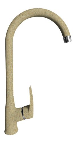 Смеситель для кухни Granfest Z3424 бежевый на мойку бежевый