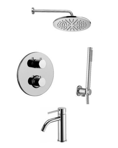 Душевая система Paffoni Light KITLIQ018CR071KING встраиваемая в стену