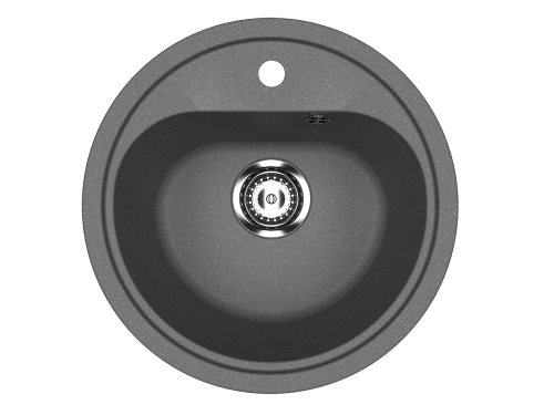 Кухонная мойка Ulgran Classic U-700-343 45х45 цвет серый