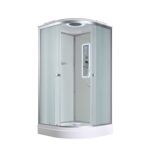 Душевая кабина AvaCan D D2090LED 90х90 четверть круга с крышей ориентация универсальная