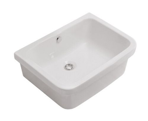 Раковина керамическая Globo IRIS VA044BI 60х50 накладная цвет белый