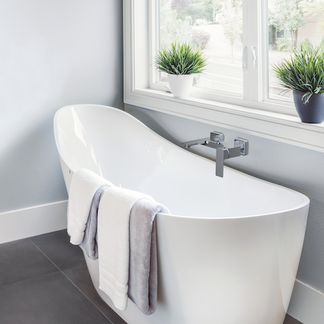 Смеситель Clever Saona Slim 60125 настенный хром - фото 2