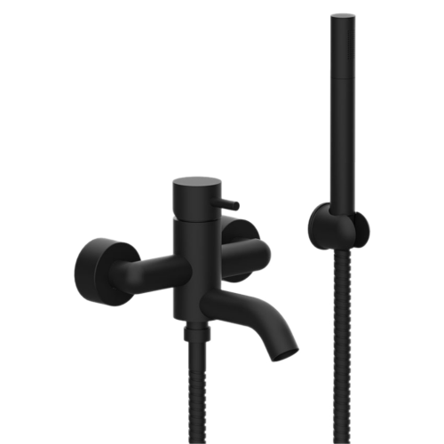 Смеситель для ванны Daniel Tokyo TK61015 настенный черный