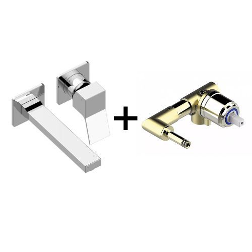 Комплект смесителей Bossini TEO Z00731.030+Z00801 хром
