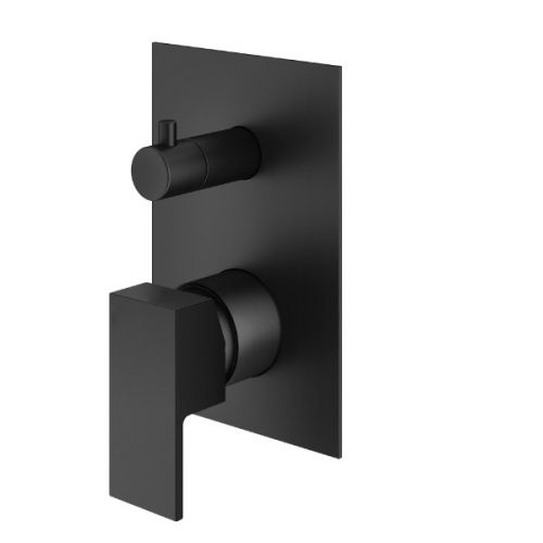Смеситель для душа Plumberia Selection Tag TG1901NO встраиваемый в стену черный