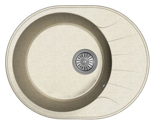 Кухонная мойка Dr.Gans Виола 580 25.140.B0580.408 60х45 цвет серый поверхность матовая