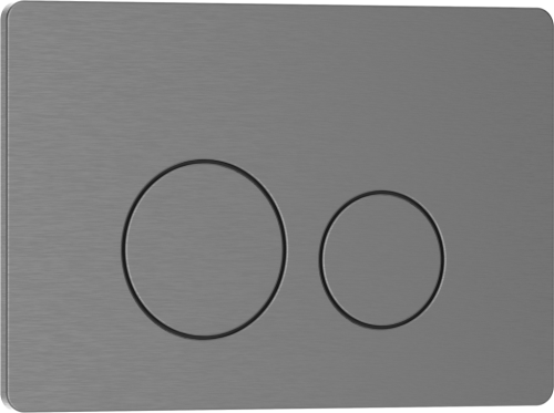 Клавиша смыва механическая Iberica Blanca INOX-O IB.B081.008.000 цвет серый