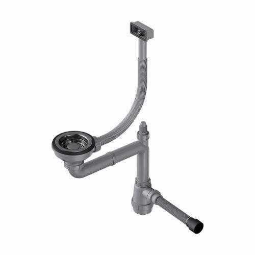 Слив-перелив Omoikiri WK-1-S 4956492 вороненая сталь