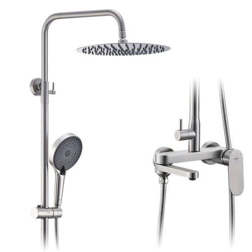 Душевая стойка Raglo R10 R10.24.05 настенная цвет серый