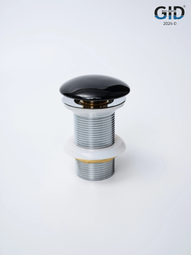 Донный клапан Gid Minucia 72201K черный