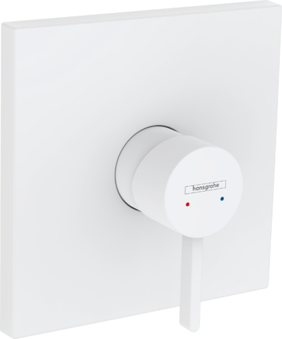 Смеситель Hansgrohe 76615700 встраиваемый в стену белый