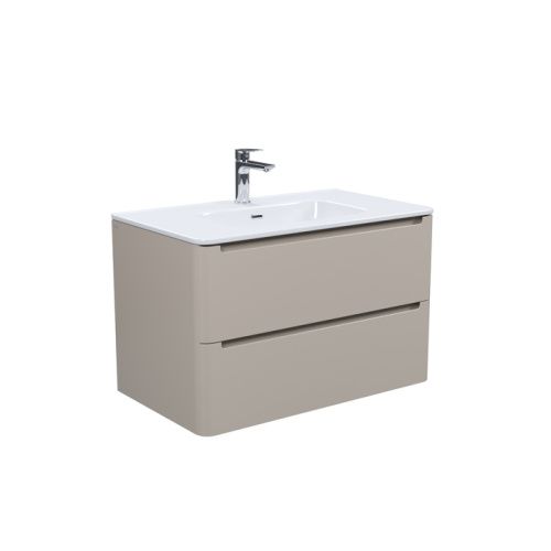 Тумба с раковиной Iddis Edifice EDI80C0i95K 80х50 подвесная цвет бежевый