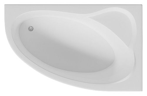 Ванна акриловая Azario LAURA AV.0051170 170х110 пристенная асимметричная без каркаса