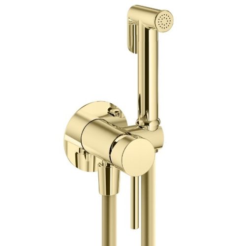 Гигиенический душ со смесителем Plumberia Selection IXO XO2000OR золото
