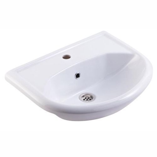 Раковина из сантехнического фарфора Rosa Уют 4620008192765 60х40 встраиваемая цвет белый
