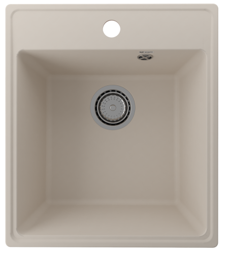 Кухонная мойка Ulgran Quartz Forte 425-02 45х50 цвет бежевый поверхность матовая