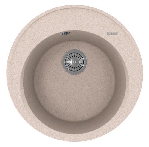 Кухонная мойка Florentina Лацио 510 17.010.B0510.107 50х50 цвет бежевый поверхность матовая