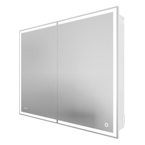 Зеркало-шкаф Grossman Меркадо 209003 90х80 подвесной цвет белый