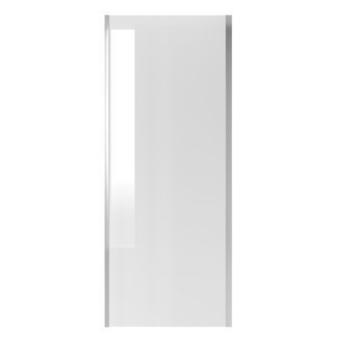 Боковая стенка Niagara Nova NG-A100-34 100х195 стекло прозрачное профиль хром