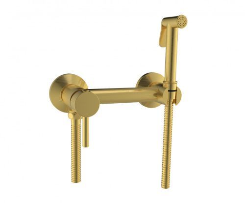 Гигиенический душ со смесителем CeramaLux DRS/007 золото